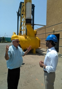 Jagan @H2ID Desalination facility in Israel  title=